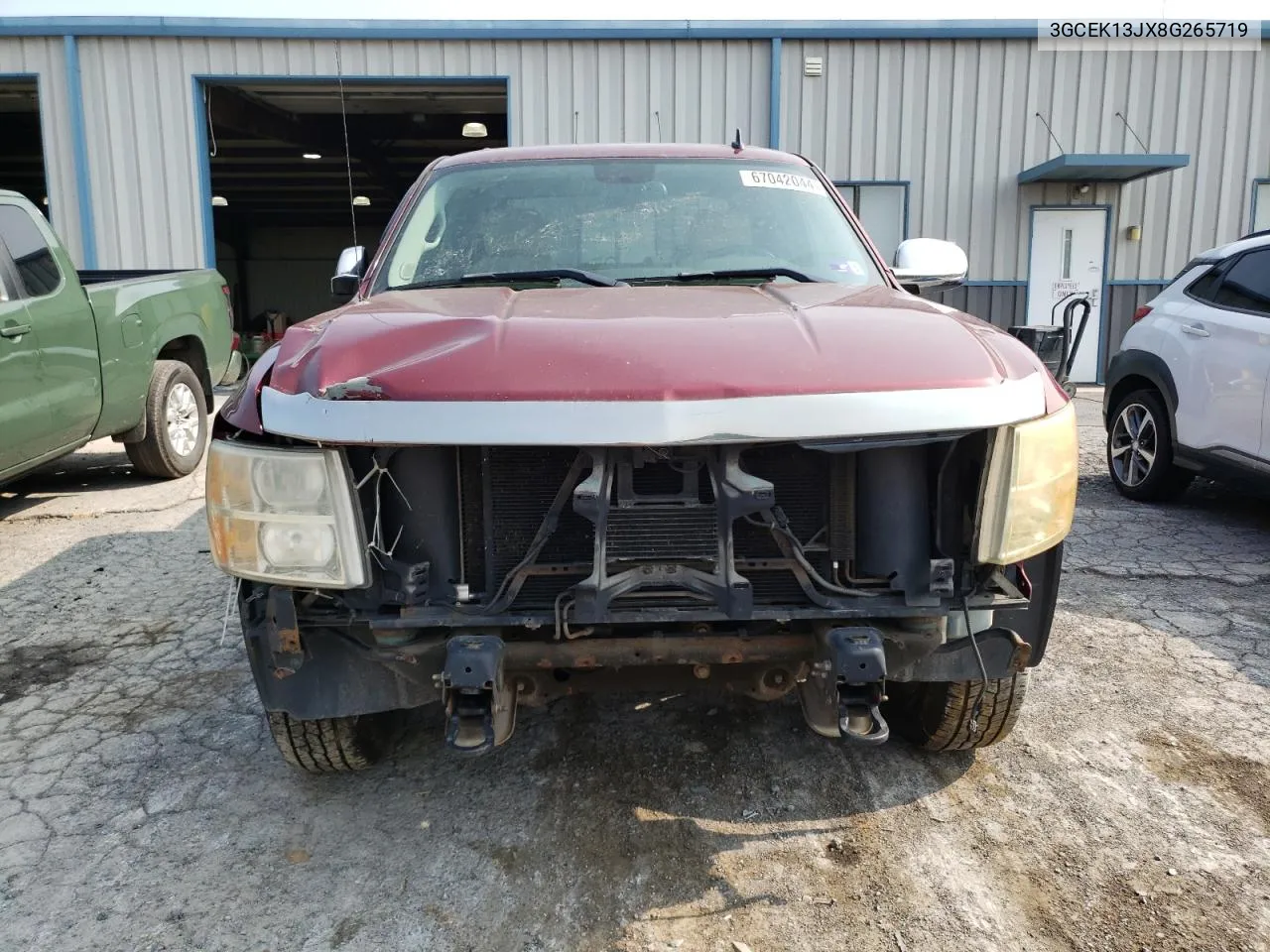 3GCEK13JX8G265719 2008 Chevrolet Silverado K1500