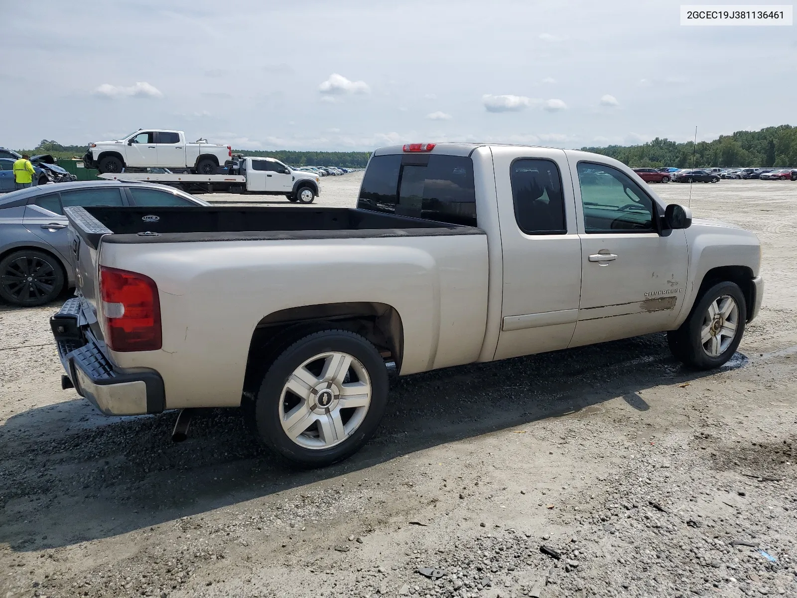 2008 Chevrolet Silverado C1500 VIN: 2GCEC19J381136461 Lot: 67093714