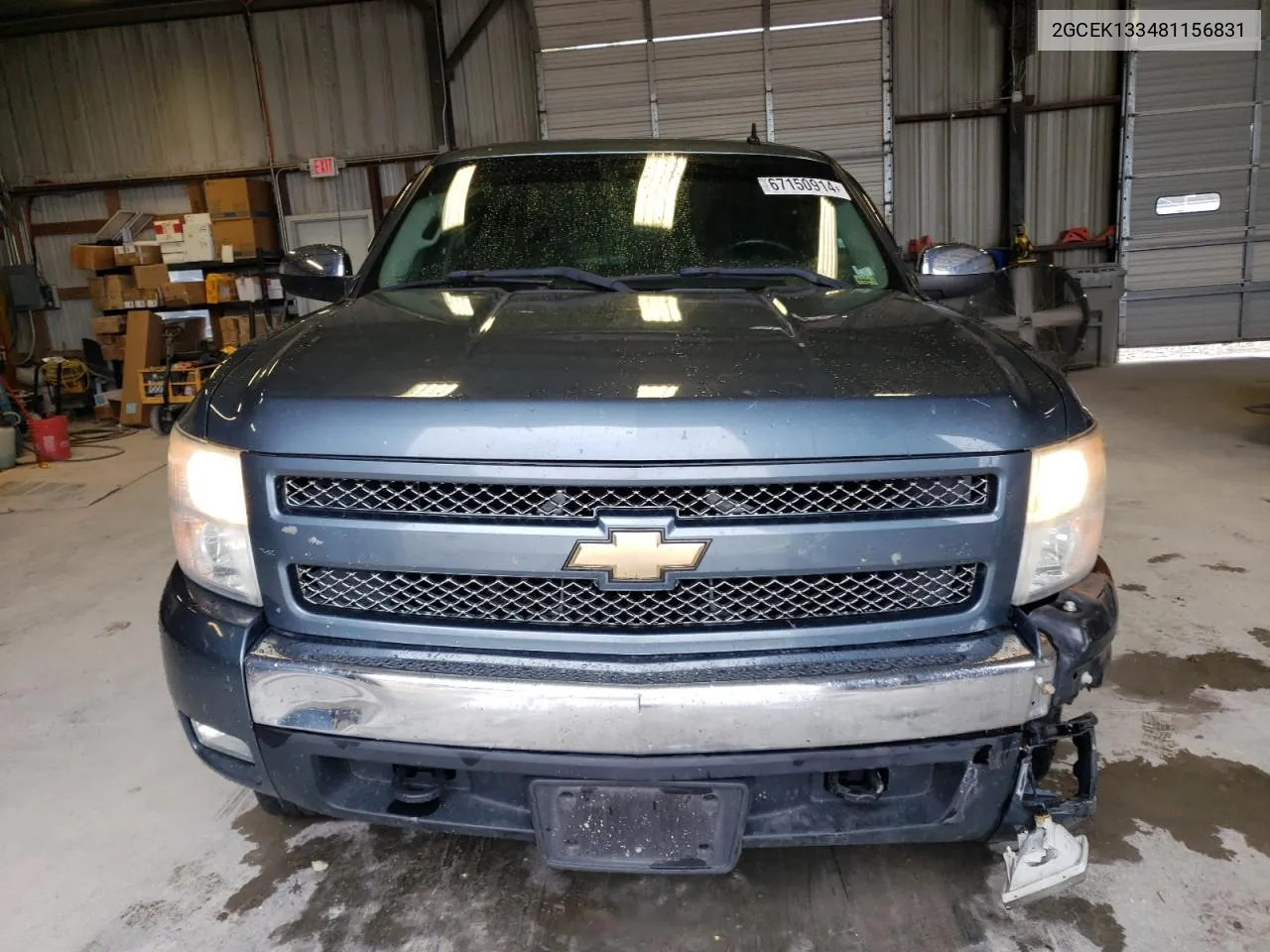 2008 Chevrolet Silverado K1500 VIN: 2GCEK133481156831 Lot: 67150914