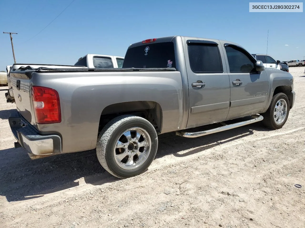 2008 Chevrolet Silverado C1500 VIN: 3GCEC13J28G302274 Lot: 67170314