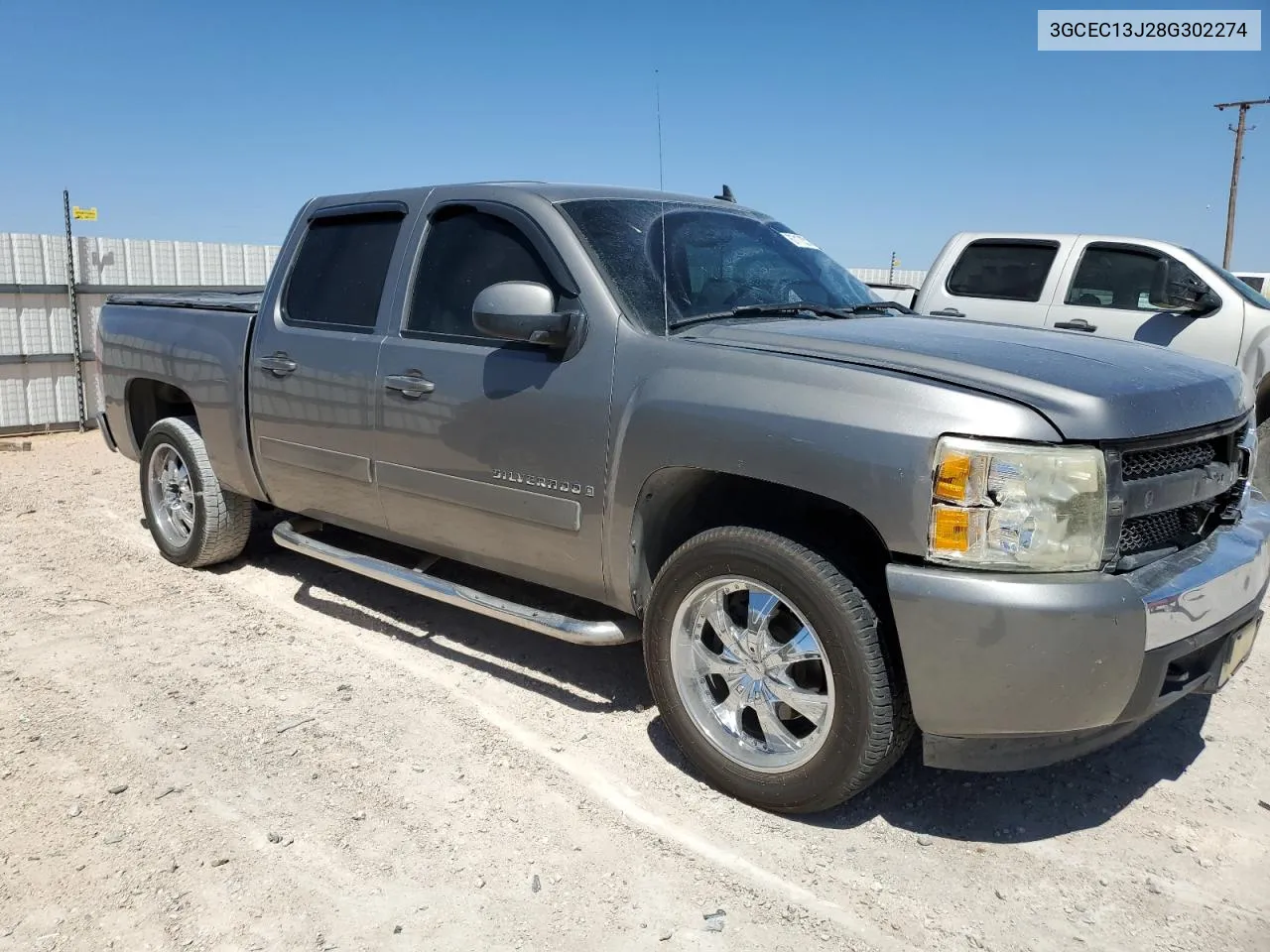 2008 Chevrolet Silverado C1500 VIN: 3GCEC13J28G302274 Lot: 67170314