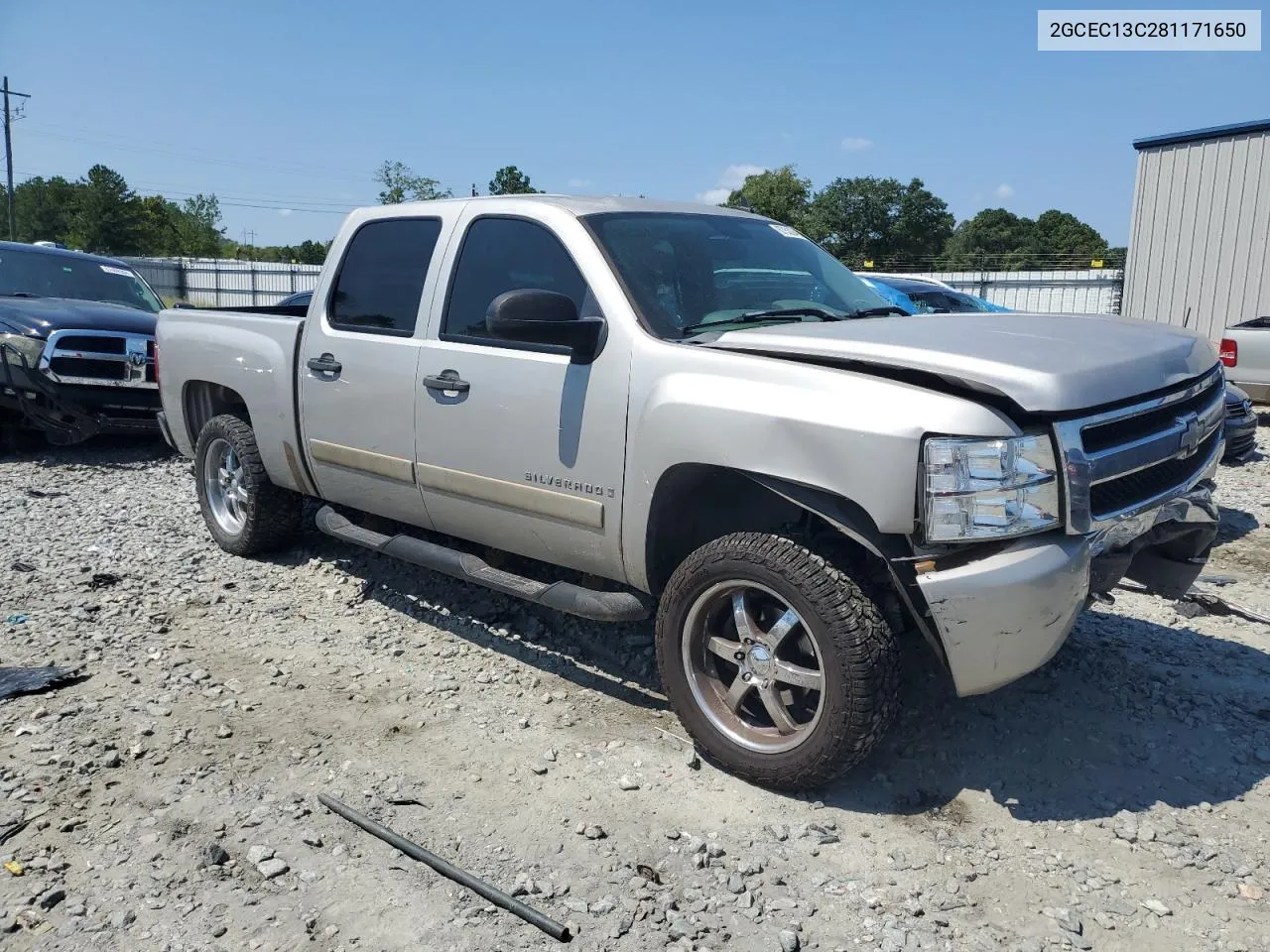 2GCEC13C281171650 2008 Chevrolet Silverado C1500