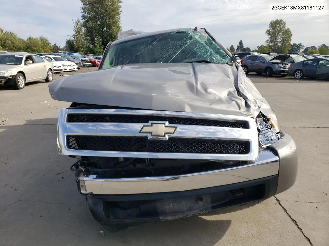 2008 Chevrolet Silverado K1500 VIN: 2GCEK13MX81181127 Lot: 67541494