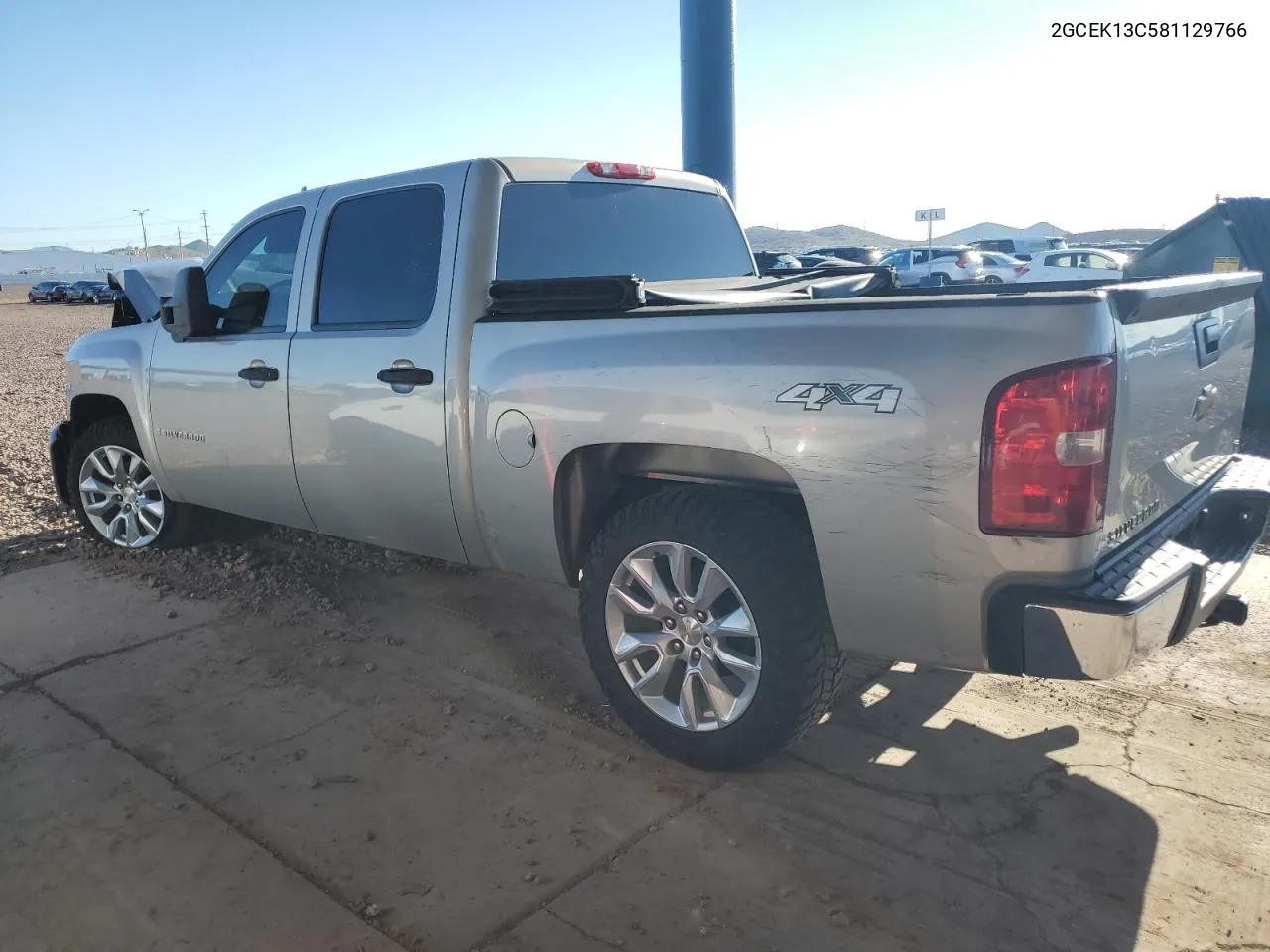 2008 Chevrolet Silverado K1500 VIN: 2GCEK13C581129766 Lot: 67747704