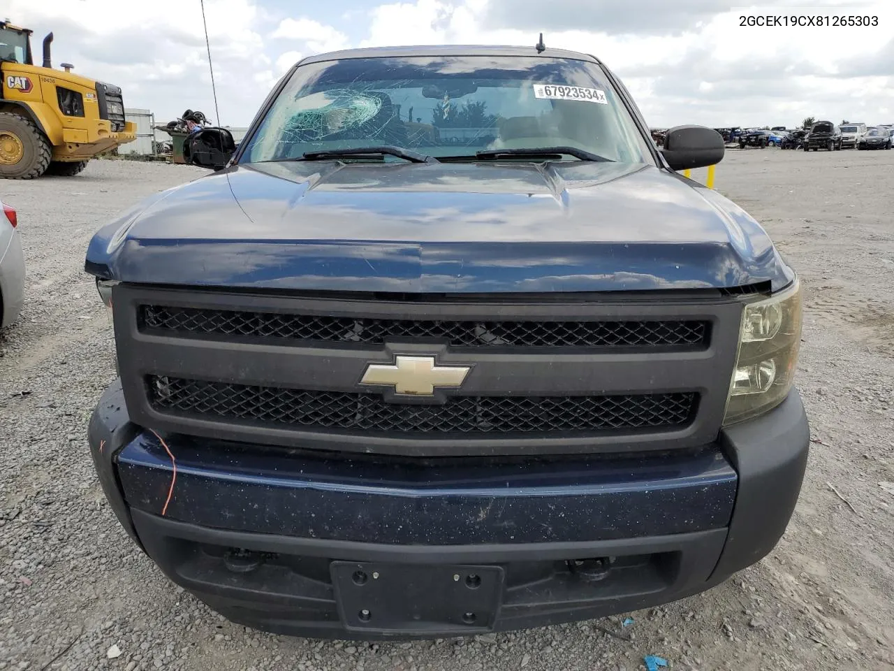 2008 Chevrolet Silverado K1500 VIN: 2GCEK19CX81265303 Lot: 67923534