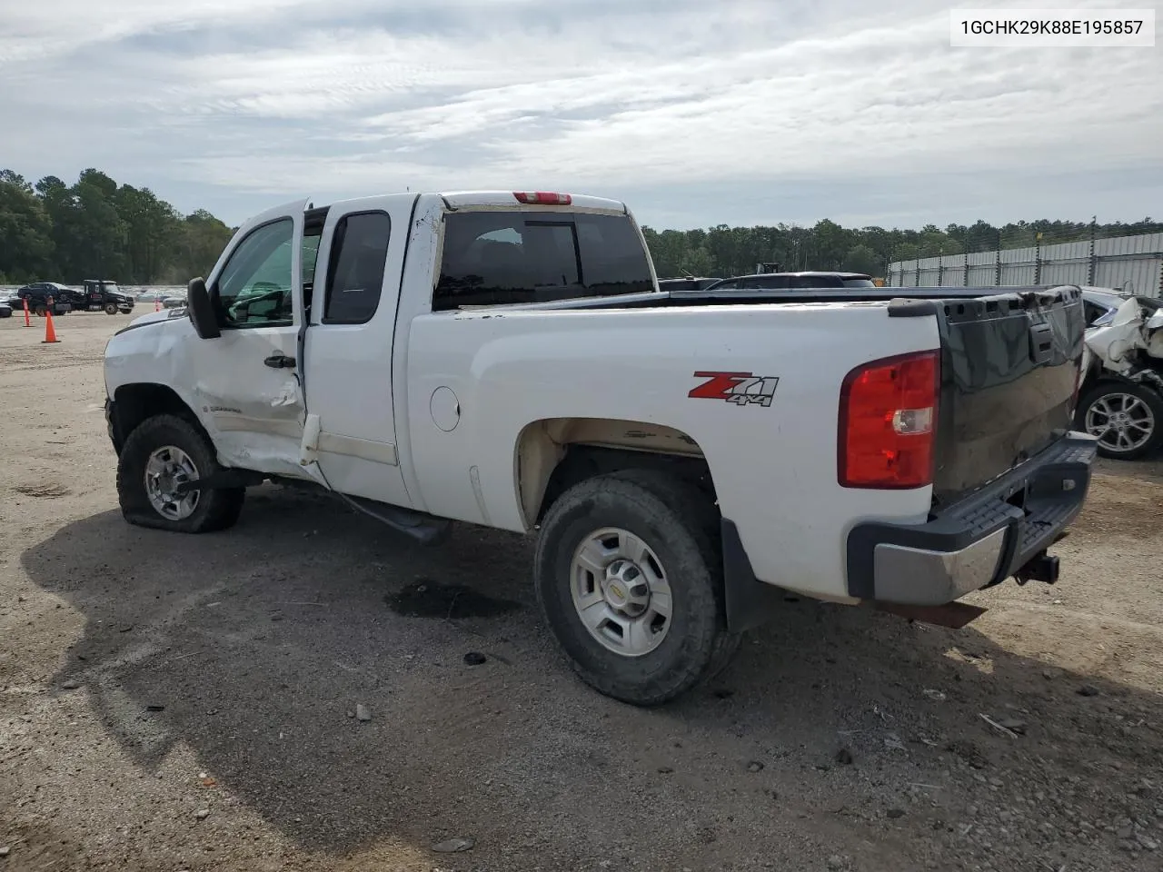 2008 Chevrolet Silverado K2500 Heavy Duty VIN: 1GCHK29K88E195857 Lot: 68014554