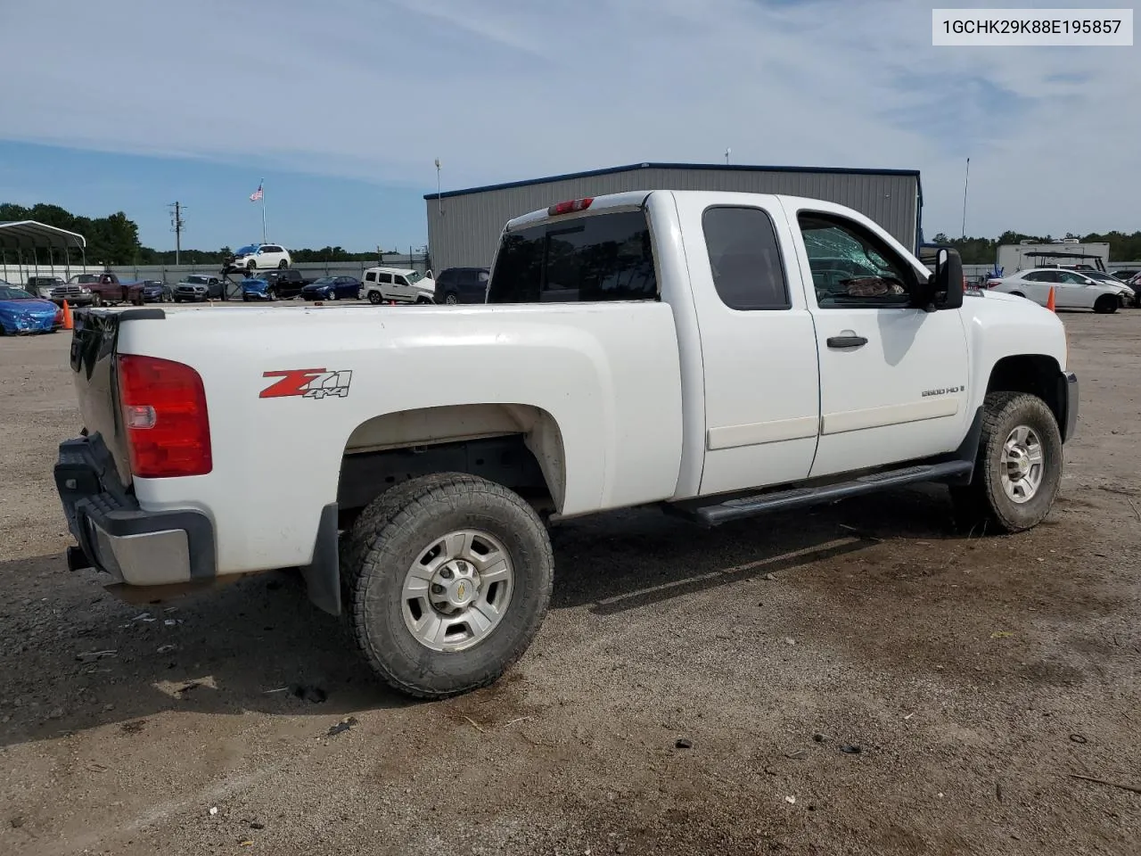 2008 Chevrolet Silverado K2500 Heavy Duty VIN: 1GCHK29K88E195857 Lot: 68014554