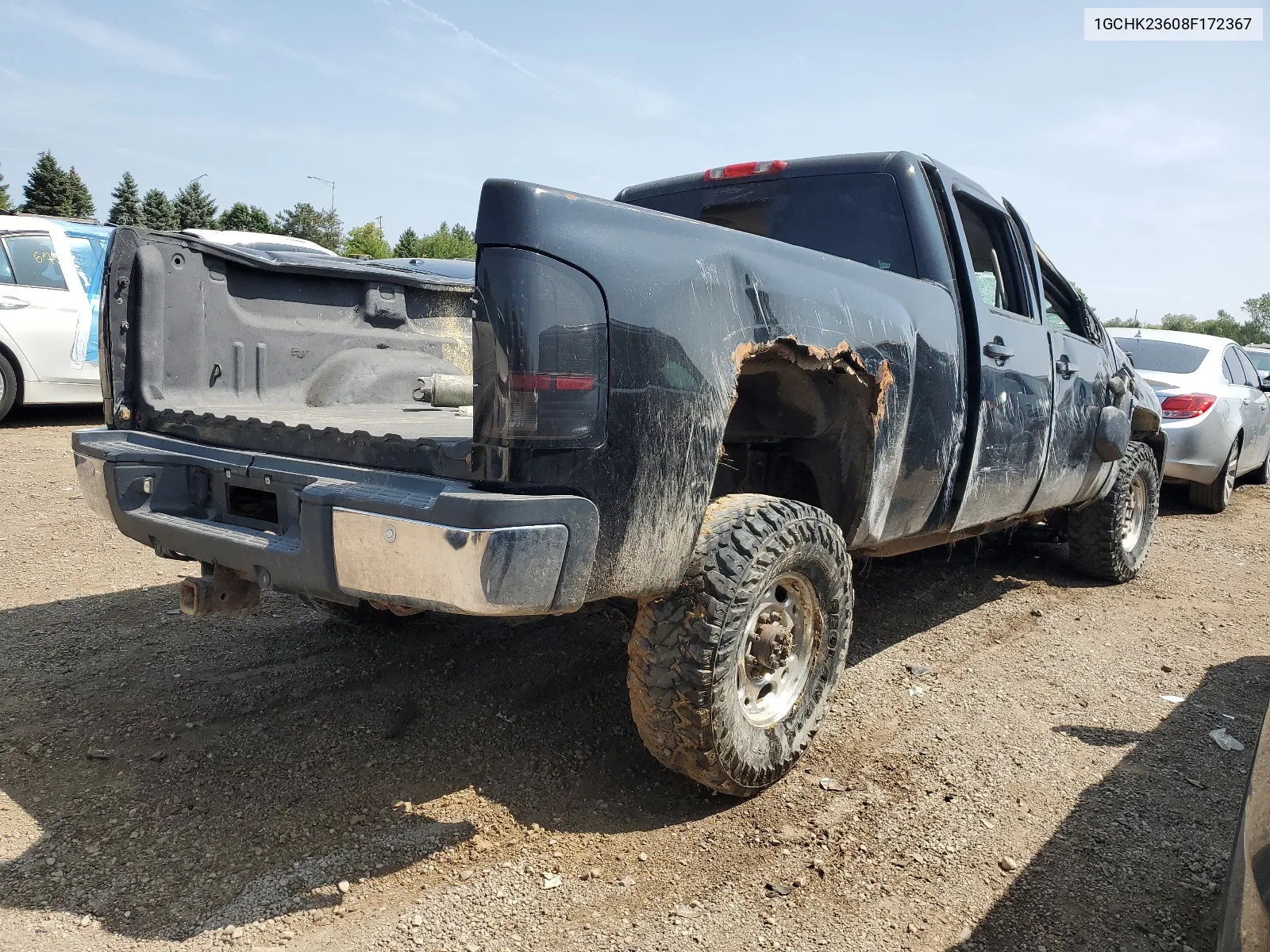 2008 Chevrolet Silverado K2500 Heavy Duty VIN: 1GCHK23608F172367 Lot: 68091704