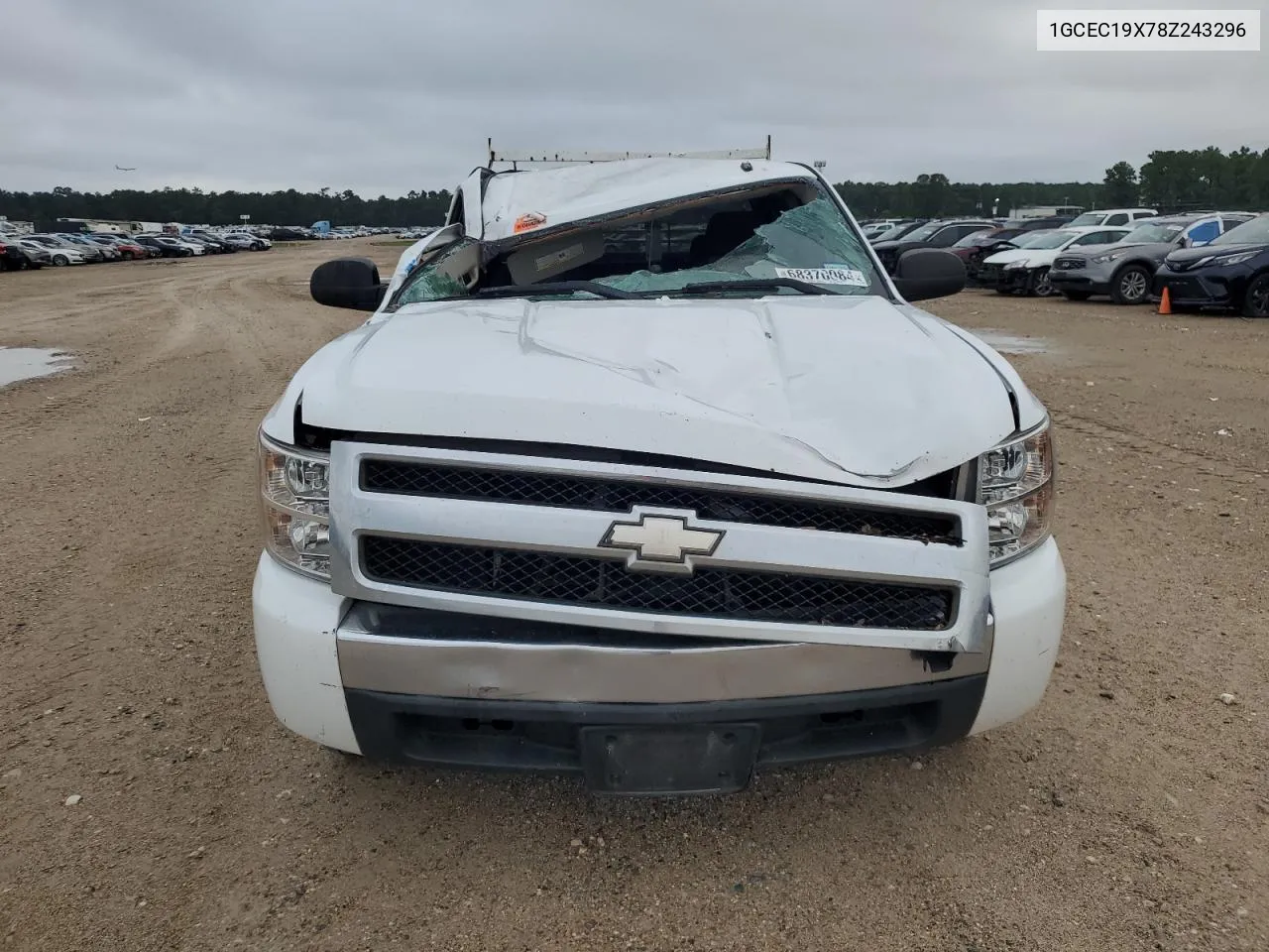 2008 Chevrolet Silverado C1500 VIN: 1GCEC19X78Z243296 Lot: 68370084