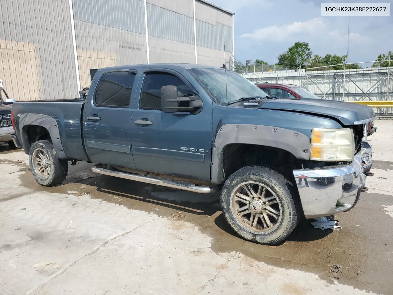 2008 Chevrolet Silverado K2500 Heavy Duty VIN: 1GCHK23K38F222627 Lot: 68382434