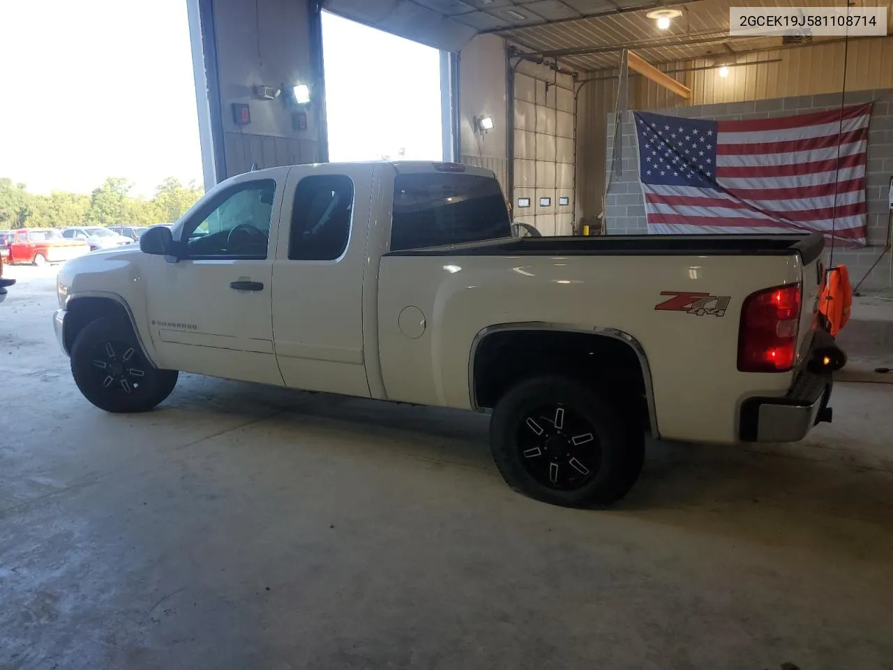 2008 Chevrolet Silverado K1500 VIN: 2GCEK19J581108714 Lot: 68488674