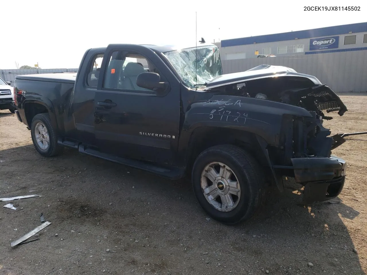 2GCEK19JX81145502 2008 Chevrolet Silverado K1500