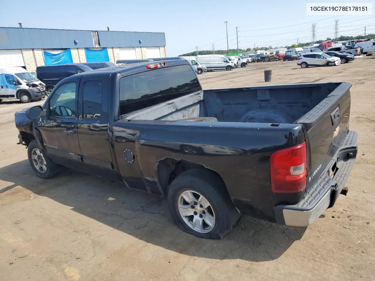 1GCEK19C78E178151 2008 Chevrolet Silverado K1500