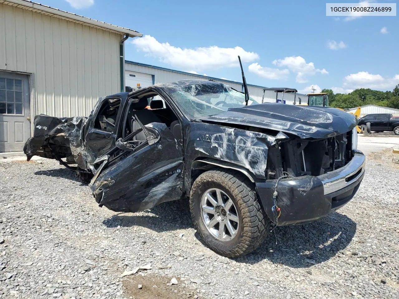 2008 Chevrolet Silverado K1500 VIN: 1GCEK19008Z246899 Lot: 68667304