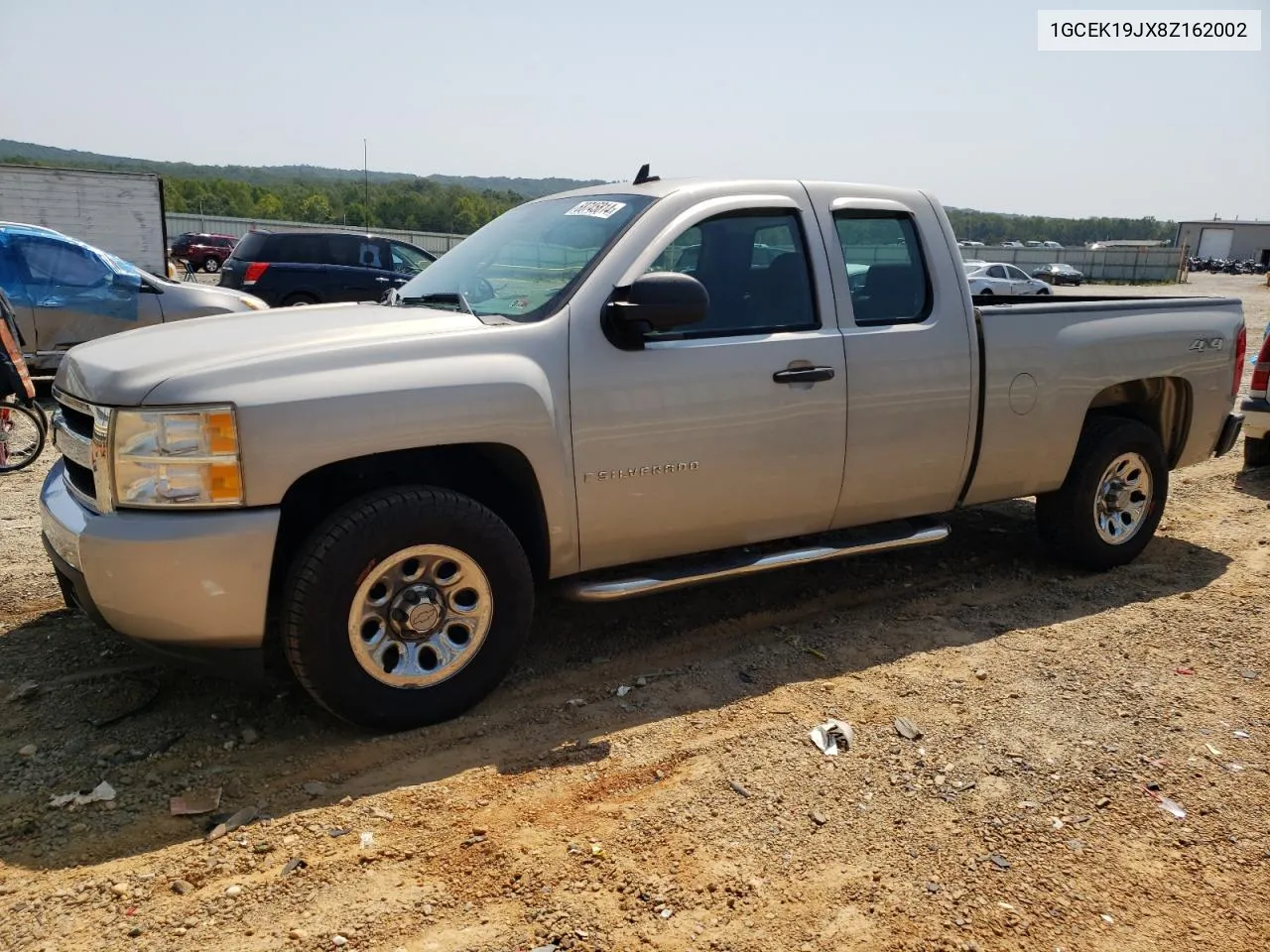 2008 Chevrolet Silverado K1500 VIN: 1GCEK19JX8Z162002 Lot: 68745814