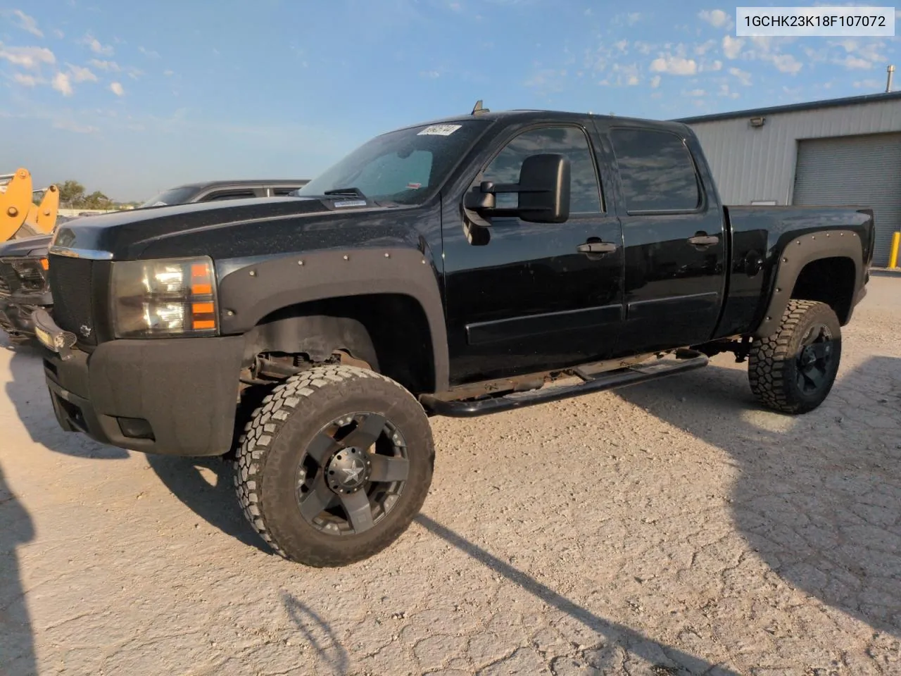 2008 Chevrolet Silverado K2500 Heavy Duty VIN: 1GCHK23K18F107072 Lot: 68926744