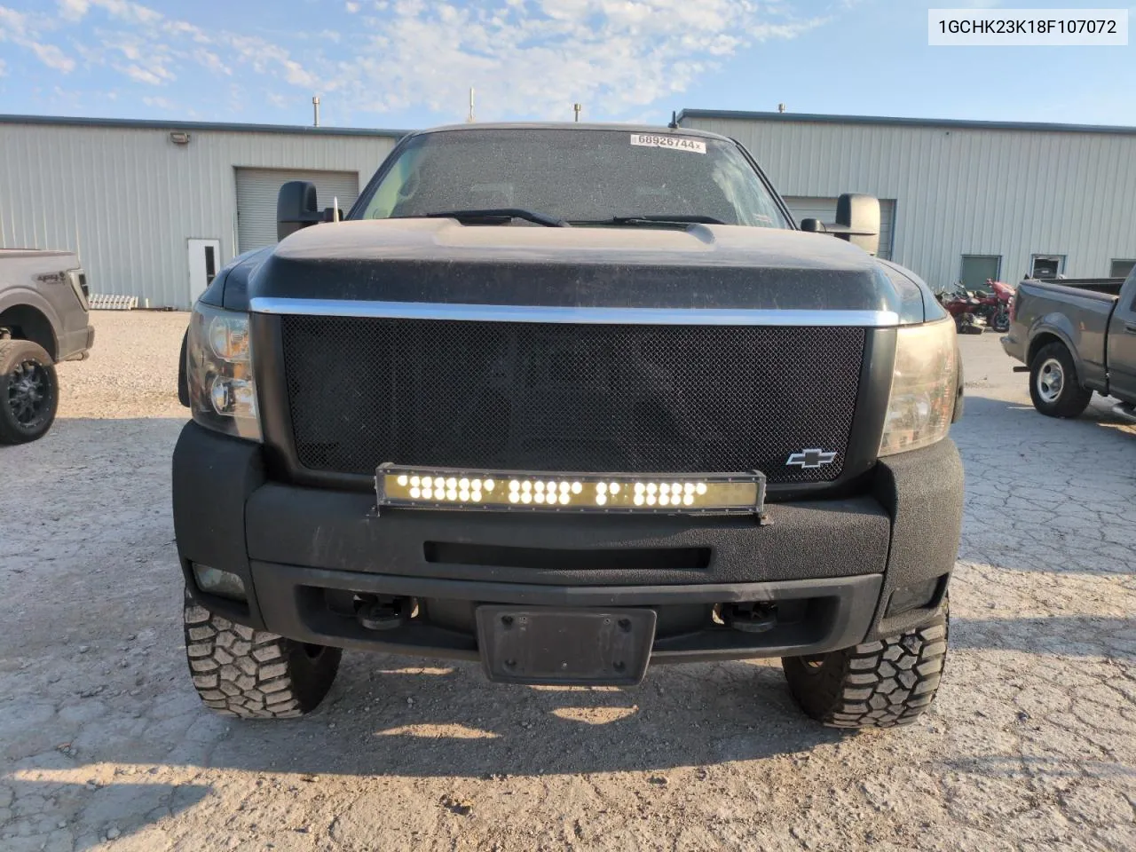 2008 Chevrolet Silverado K2500 Heavy Duty VIN: 1GCHK23K18F107072 Lot: 68926744