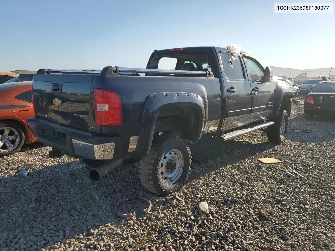 2008 Chevrolet Silverado K2500 Heavy Duty VIN: 1GCHK23698F180077 Lot: 69042344