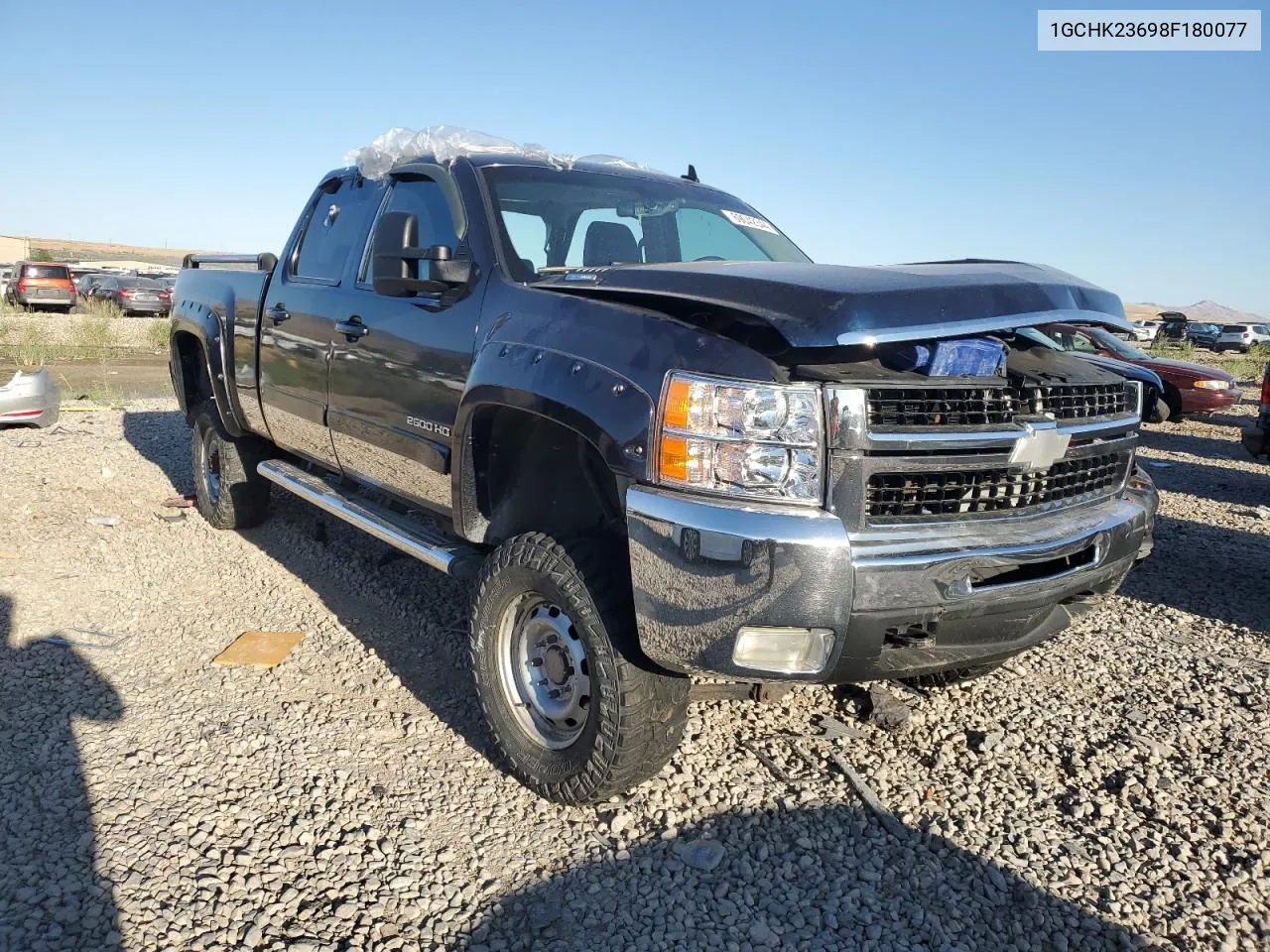 2008 Chevrolet Silverado K2500 Heavy Duty VIN: 1GCHK23698F180077 Lot: 69042344