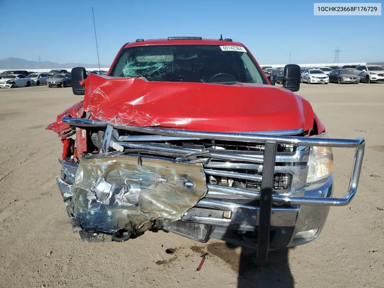 2008 Chevrolet Silverado K2500 Heavy Duty VIN: 1GCHK23668F176729 Lot: 69142384