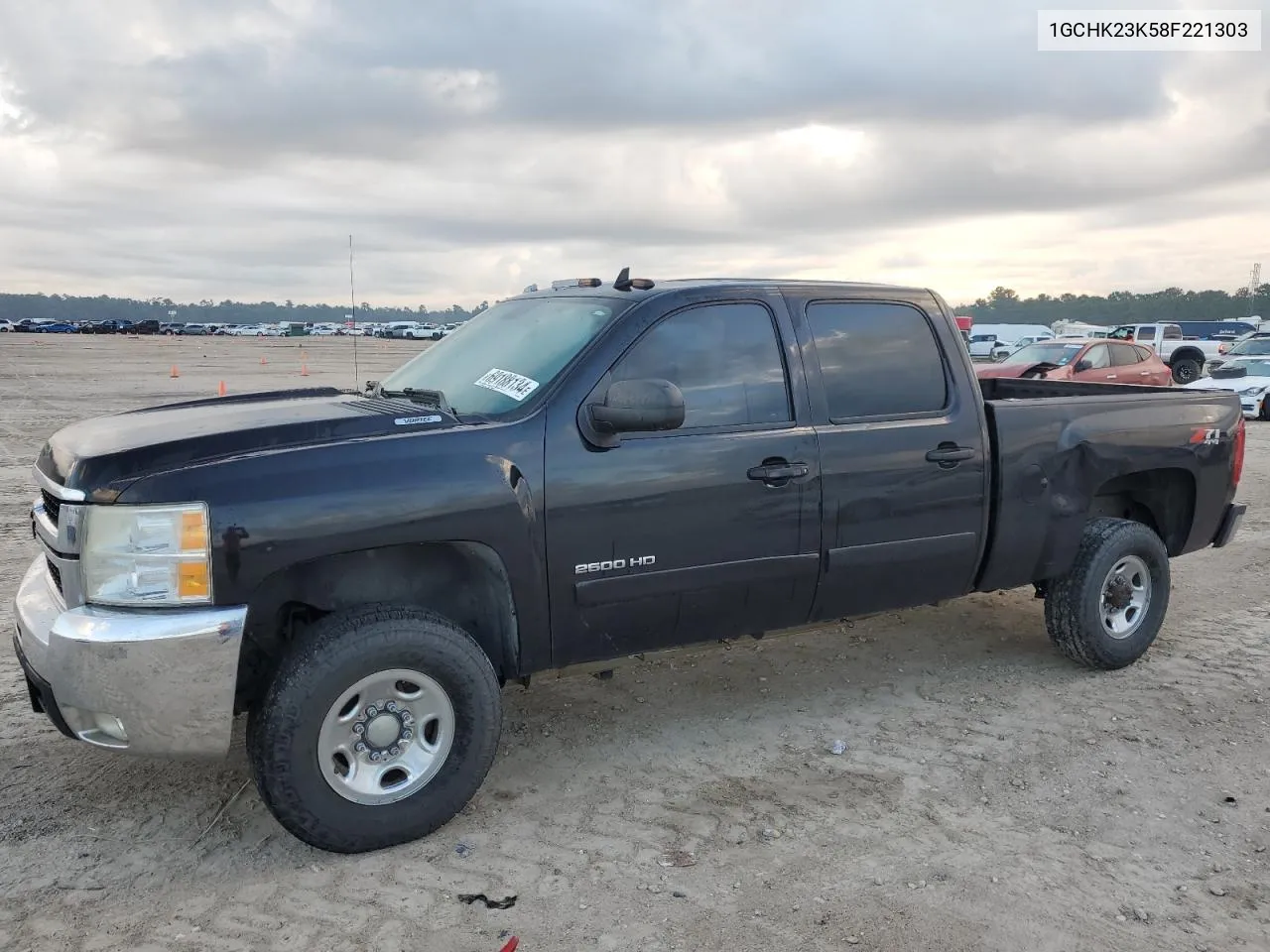 2008 Chevrolet Silverado K2500 Heavy Duty VIN: 1GCHK23K58F221303 Lot: 69188134