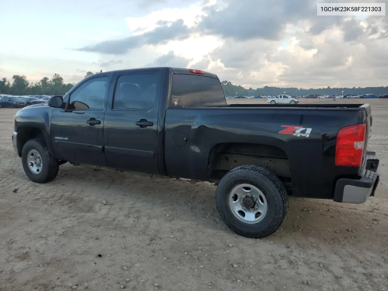 2008 Chevrolet Silverado K2500 Heavy Duty VIN: 1GCHK23K58F221303 Lot: 69188134