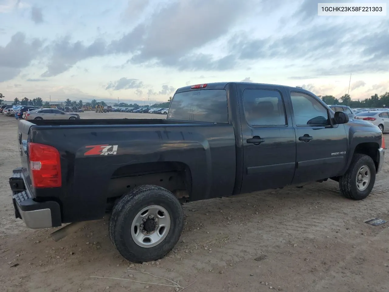 2008 Chevrolet Silverado K2500 Heavy Duty VIN: 1GCHK23K58F221303 Lot: 69188134