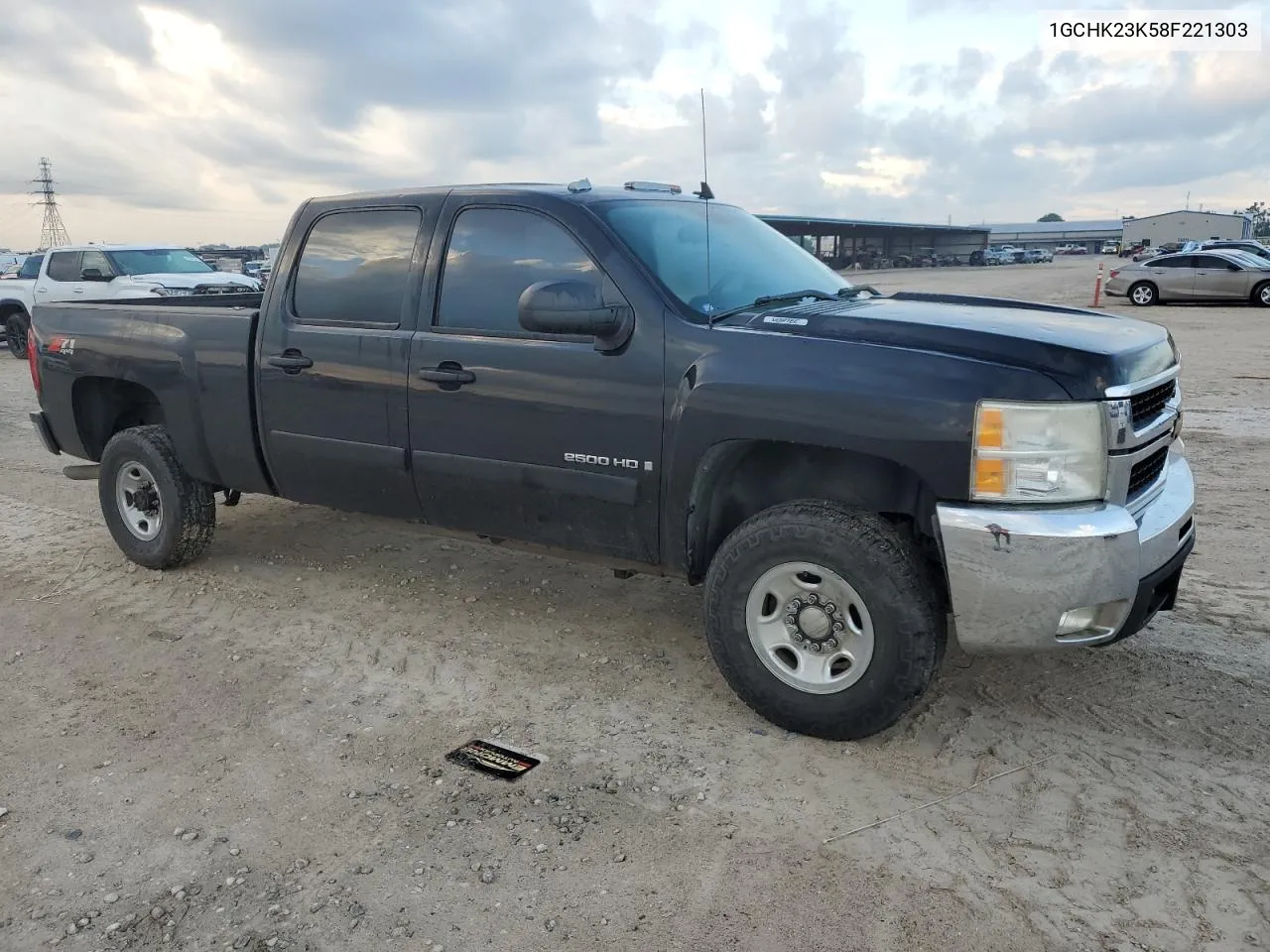 2008 Chevrolet Silverado K2500 Heavy Duty VIN: 1GCHK23K58F221303 Lot: 69188134