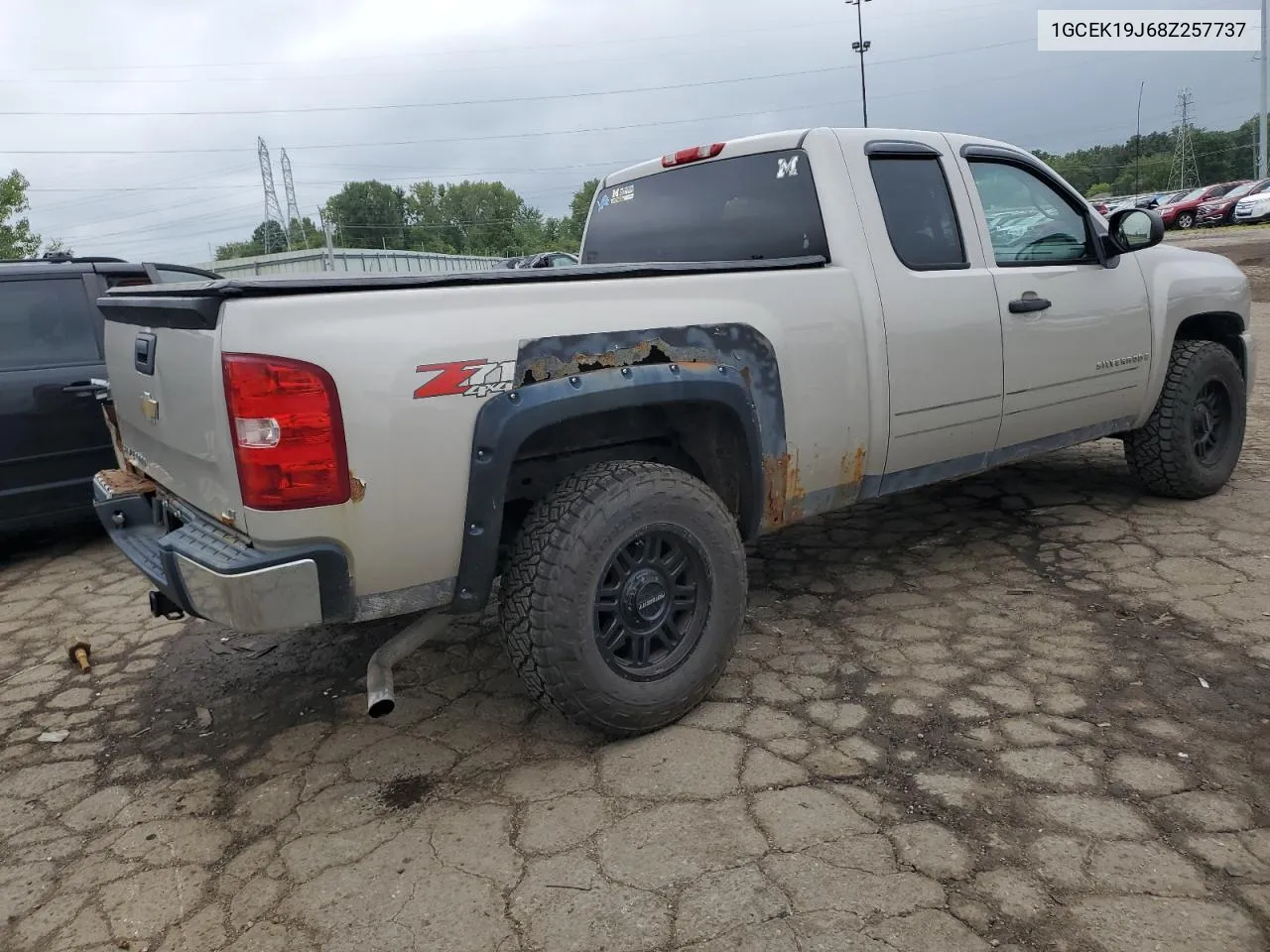 1GCEK19J68Z257737 2008 Chevrolet Silverado K1500