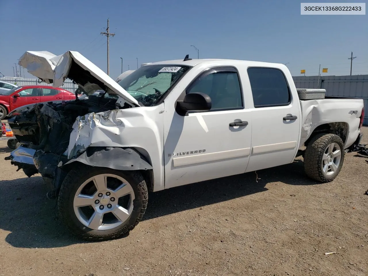 3GCEK13368G222433 2008 Chevrolet Silverado K1500