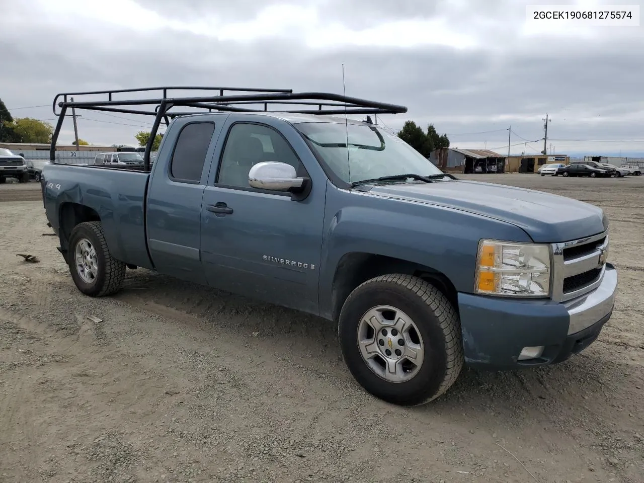 2GCEK190681275574 2008 Chevrolet Silverado K1500