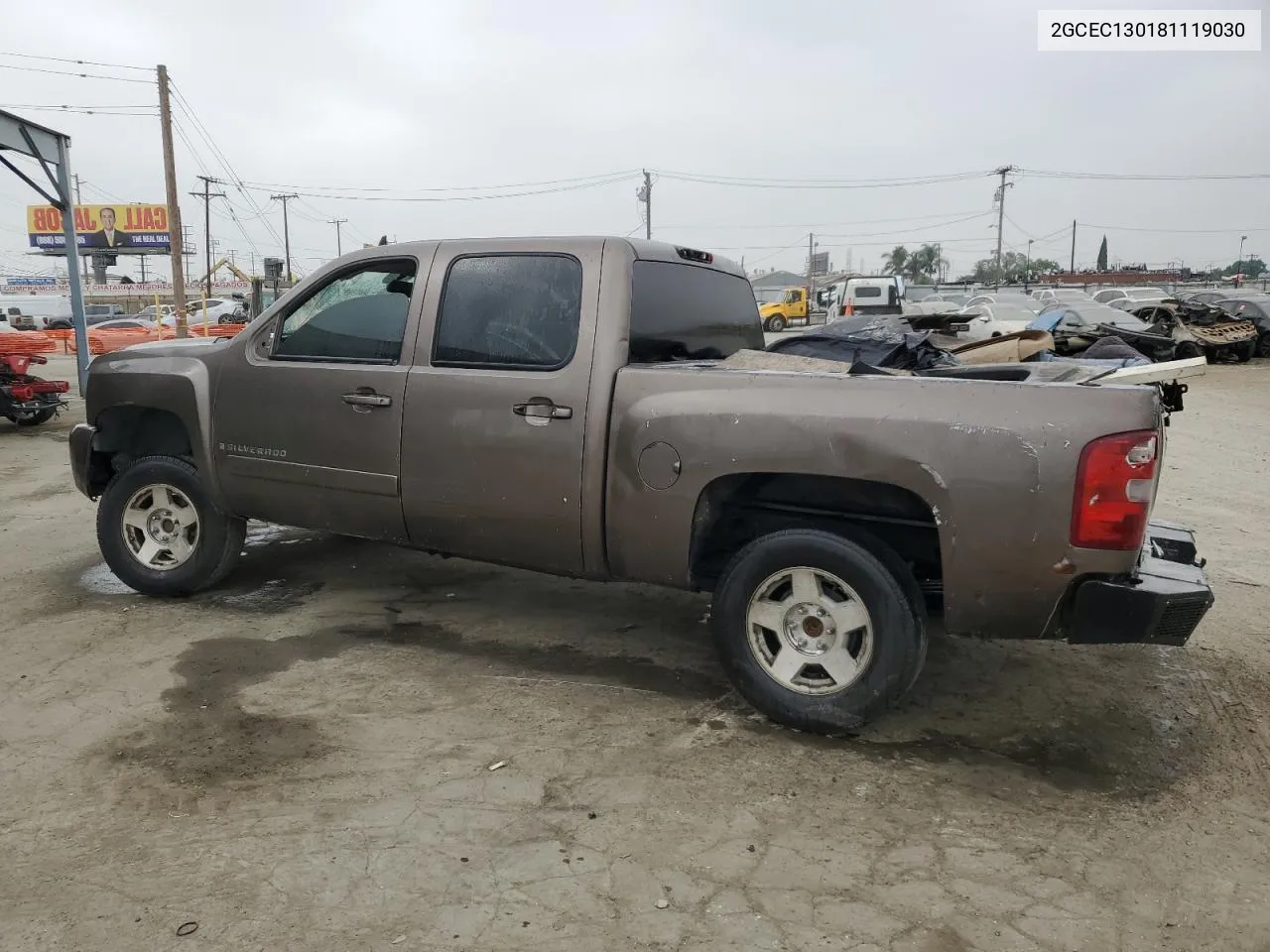 2GCEC130181119030 2008 Chevrolet Silverado C1500