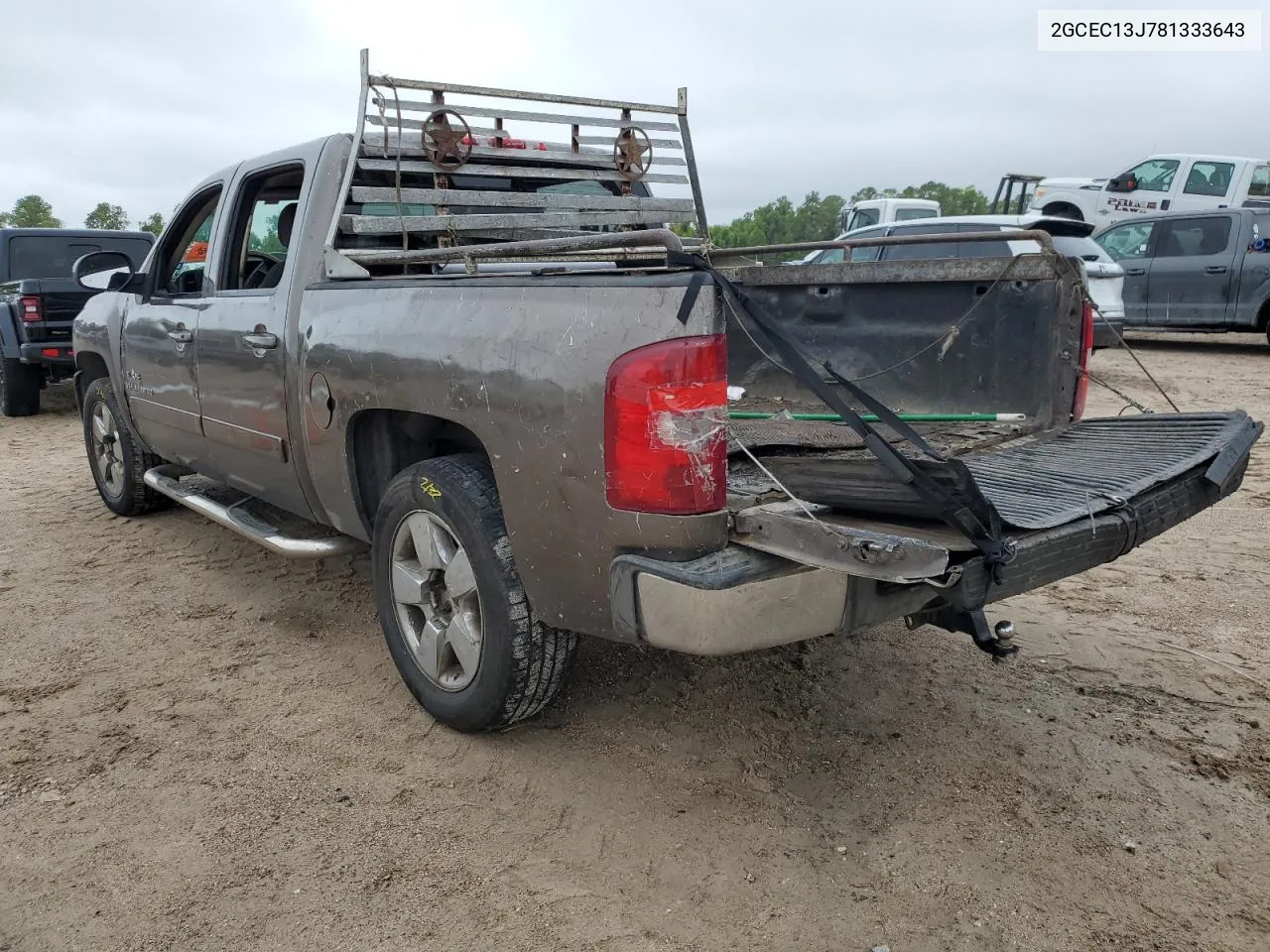 2008 Chevrolet Silverado C1500 VIN: 2GCEC13J781333643 Lot: 69636064