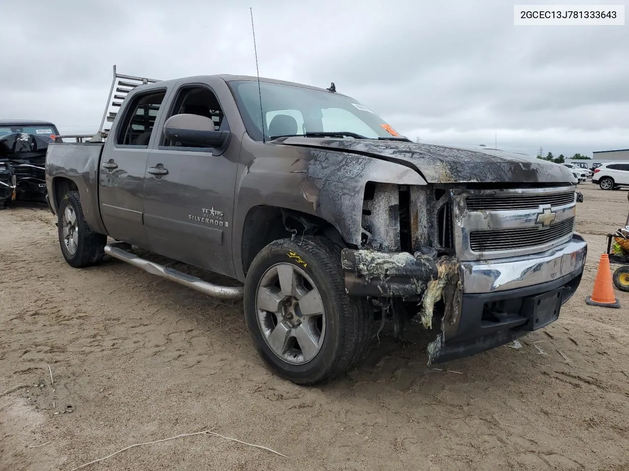 2008 Chevrolet Silverado C1500 VIN: 2GCEC13J781333643 Lot: 69636064