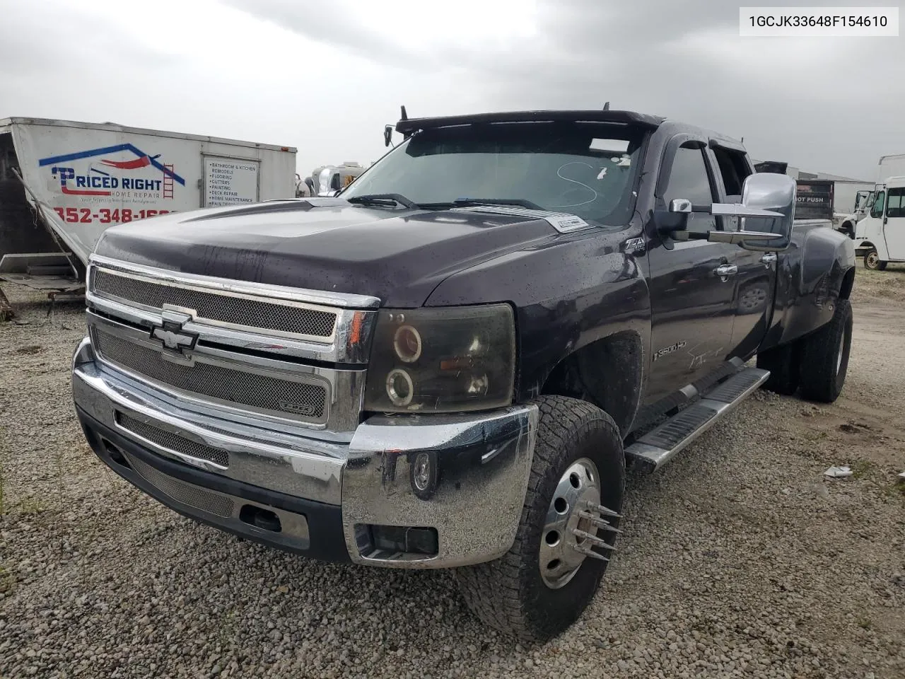 2008 Chevrolet Silverado K3500 VIN: 1GCJK33648F154610 Lot: 69724874