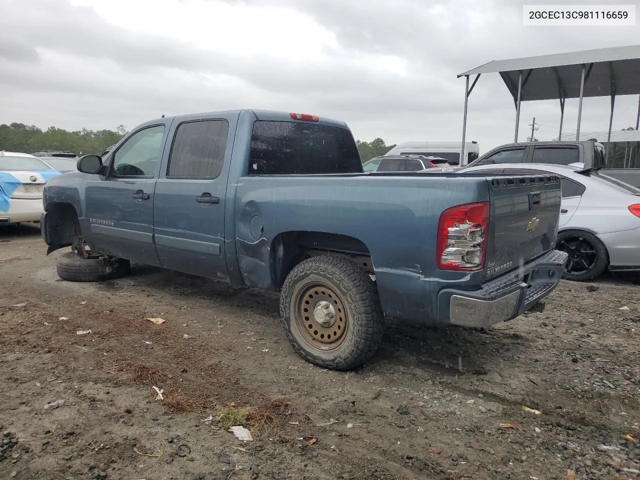 2008 Chevrolet Silverado C1500 VIN: 2GCEC13C981116659 Lot: 69802264