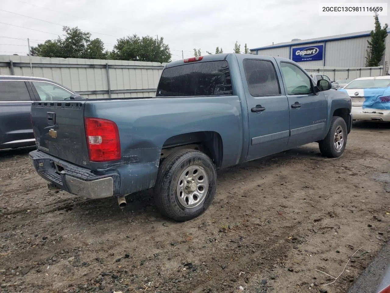 2008 Chevrolet Silverado C1500 VIN: 2GCEC13C981116659 Lot: 69802264