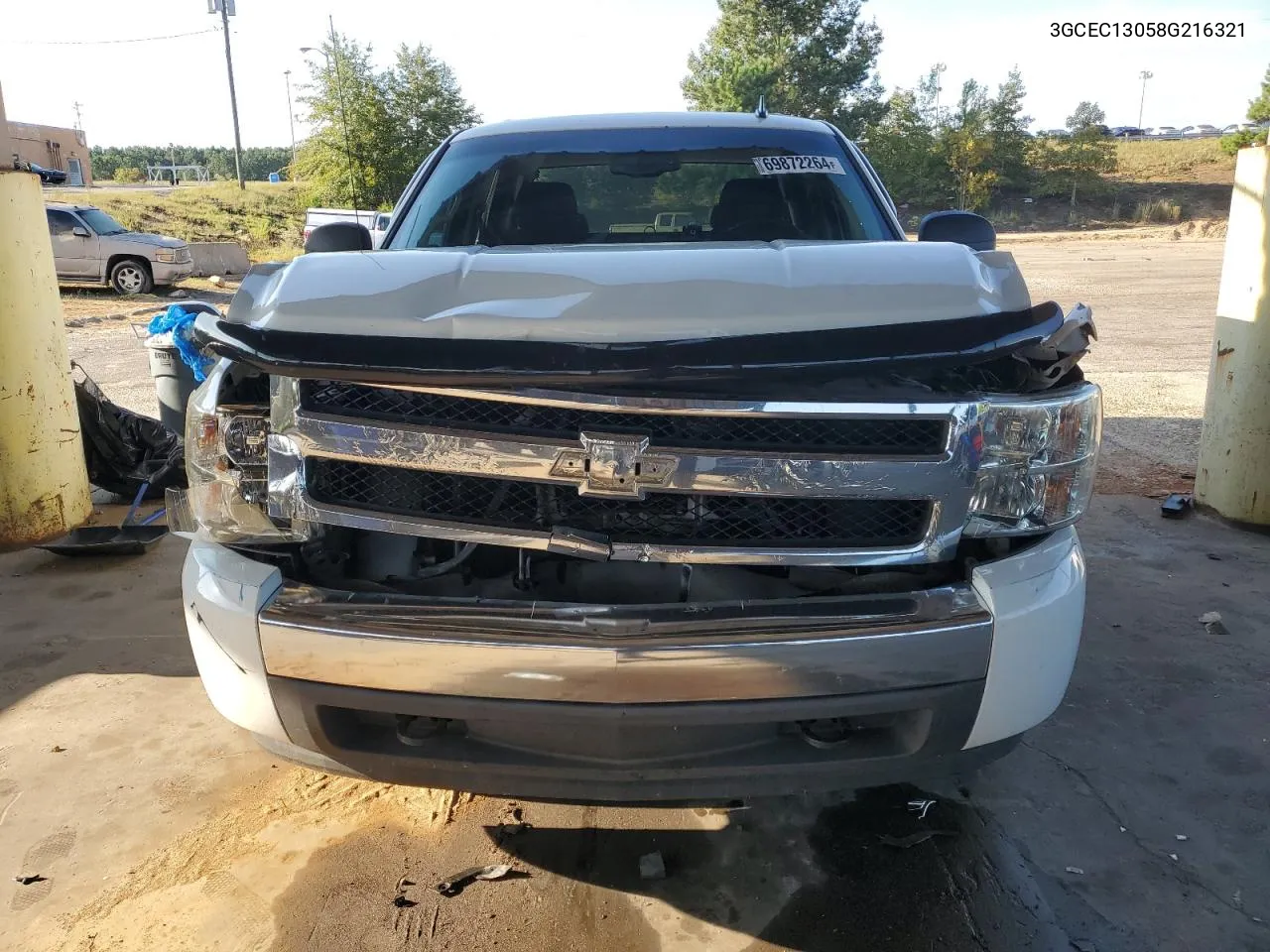 2008 Chevrolet Silverado C1500 VIN: 3GCEC13058G216321 Lot: 69872264