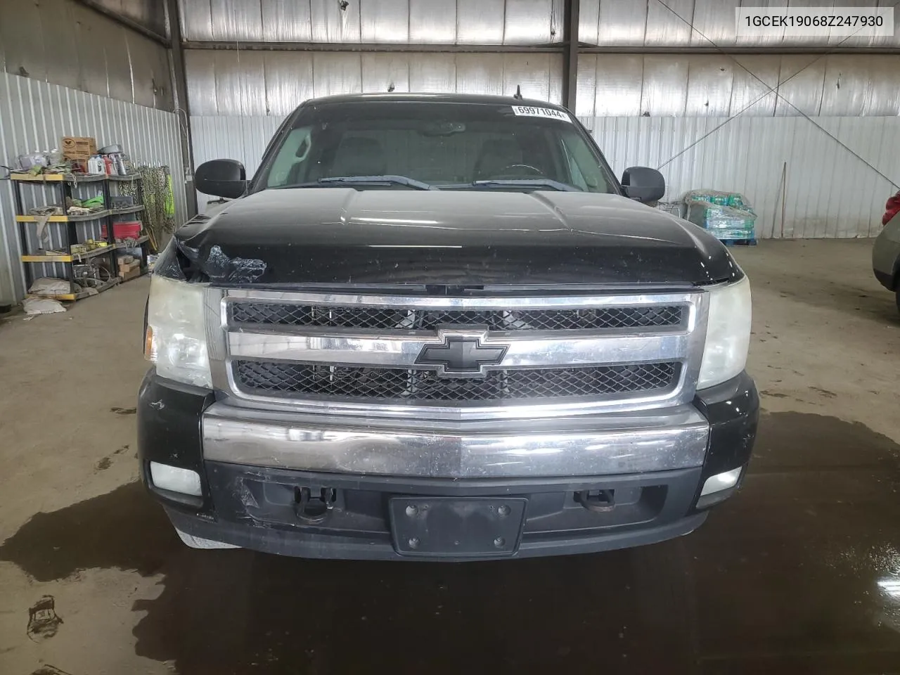 2008 Chevrolet Silverado K1500 VIN: 1GCEK19068Z247930 Lot: 69971044