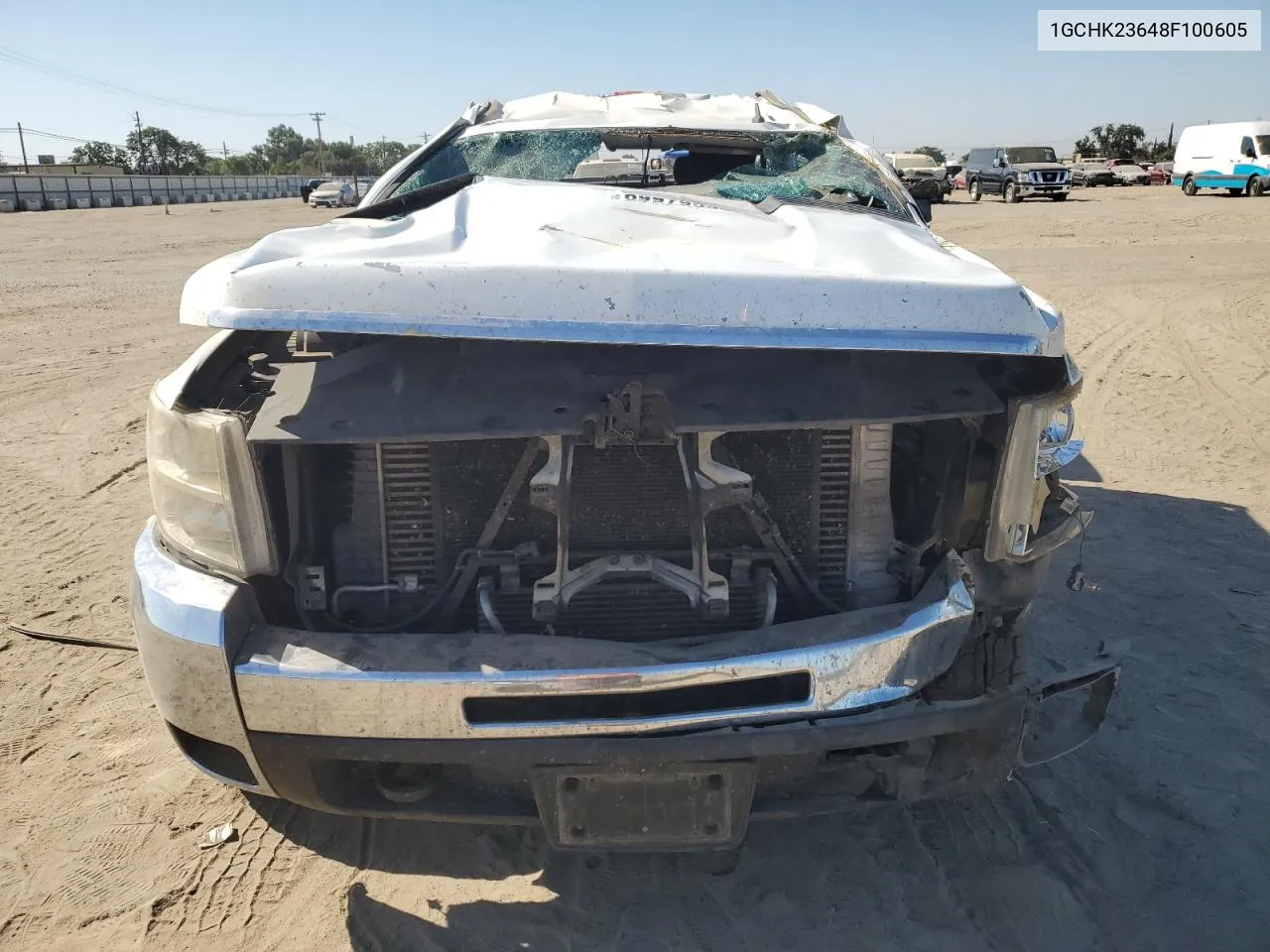 2008 Chevrolet Silverado K2500 Heavy Duty VIN: 1GCHK23648F100605 Lot: 69979534