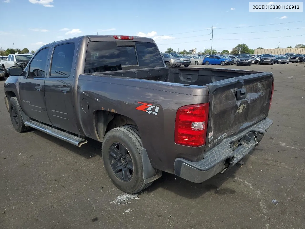 2008 Chevrolet Silverado K1500 VIN: 2GCEK133881130913 Lot: 70056504