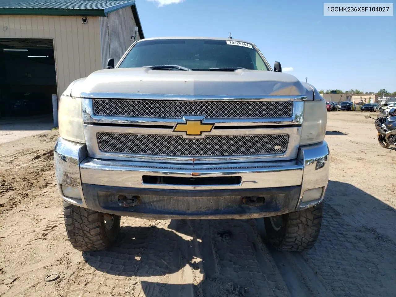 2008 Chevrolet Silverado K2500 Heavy Duty VIN: 1GCHK236X8F104027 Lot: 70229444