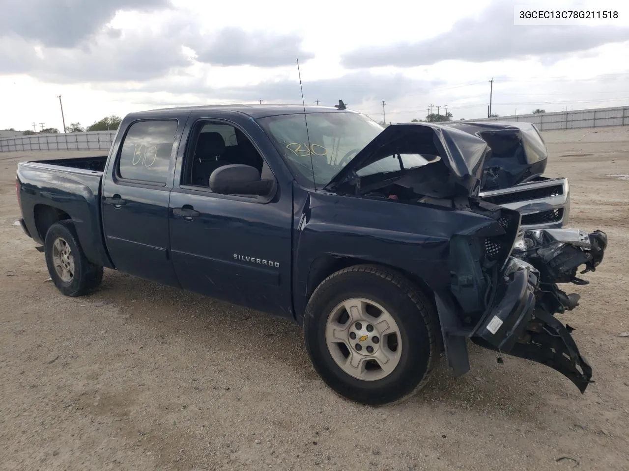 3GCEC13C78G211518 2008 Chevrolet Silverado C1500