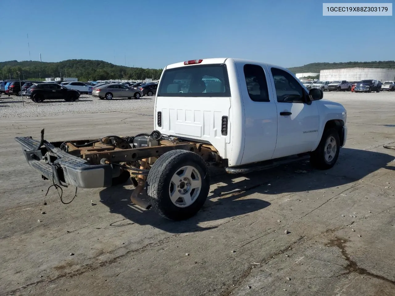 2008 Chevrolet Silverado C1500 VIN: 1GCEC19X88Z303179 Lot: 70412014