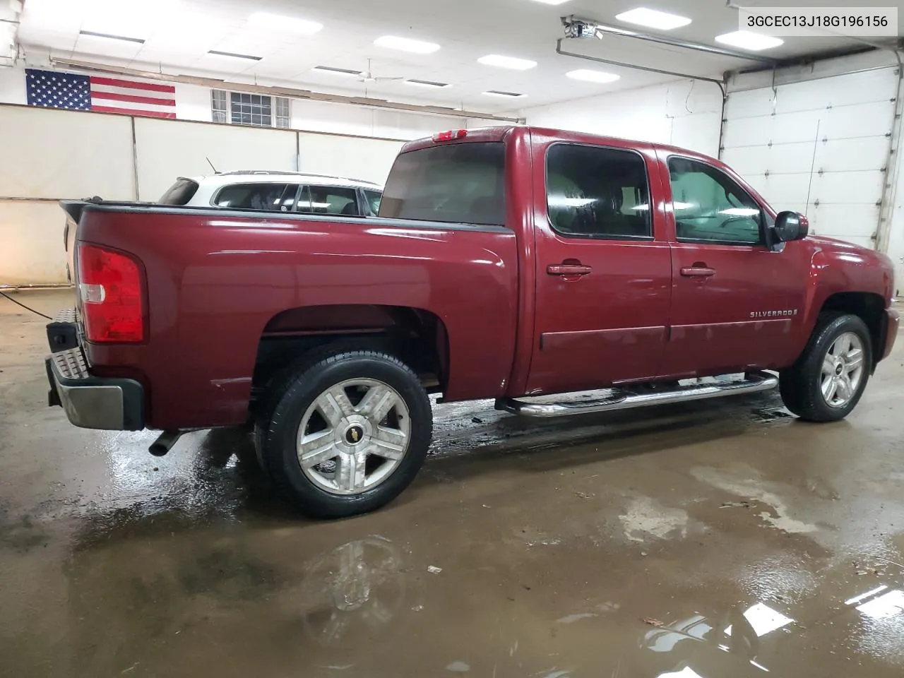 2008 Chevrolet Silverado C1500 VIN: 3GCEC13J18G196156 Lot: 70584354