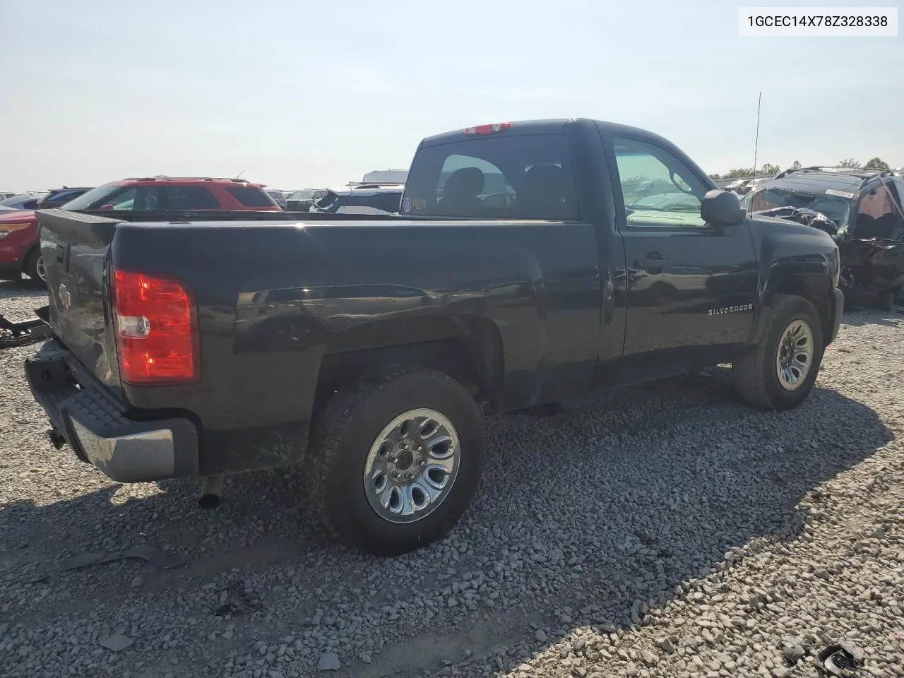 2008 Chevrolet Silverado C1500 VIN: 1GCEC14X78Z328338 Lot: 70833274