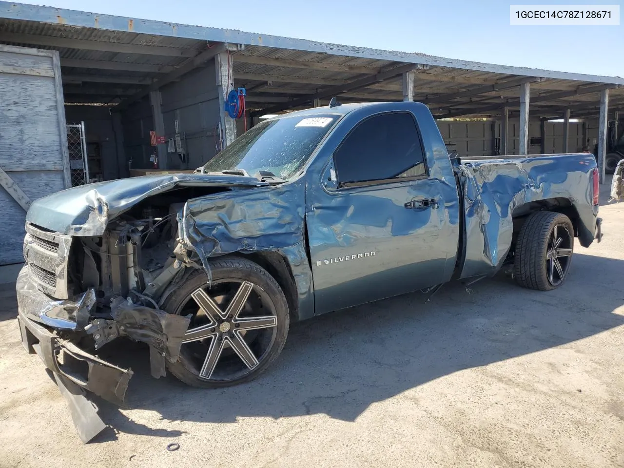 2008 Chevrolet Silverado C1500 VIN: 1GCEC14C78Z128671 Lot: 71069974