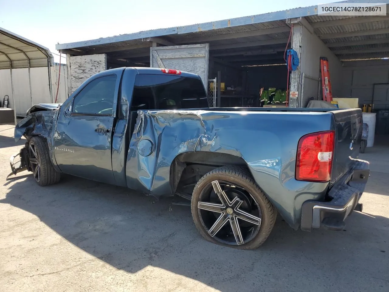 2008 Chevrolet Silverado C1500 VIN: 1GCEC14C78Z128671 Lot: 71069974