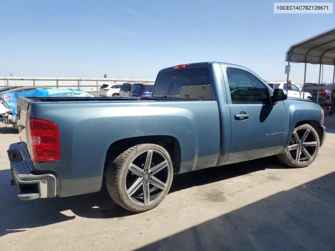 2008 Chevrolet Silverado C1500 VIN: 1GCEC14C78Z128671 Lot: 71069974