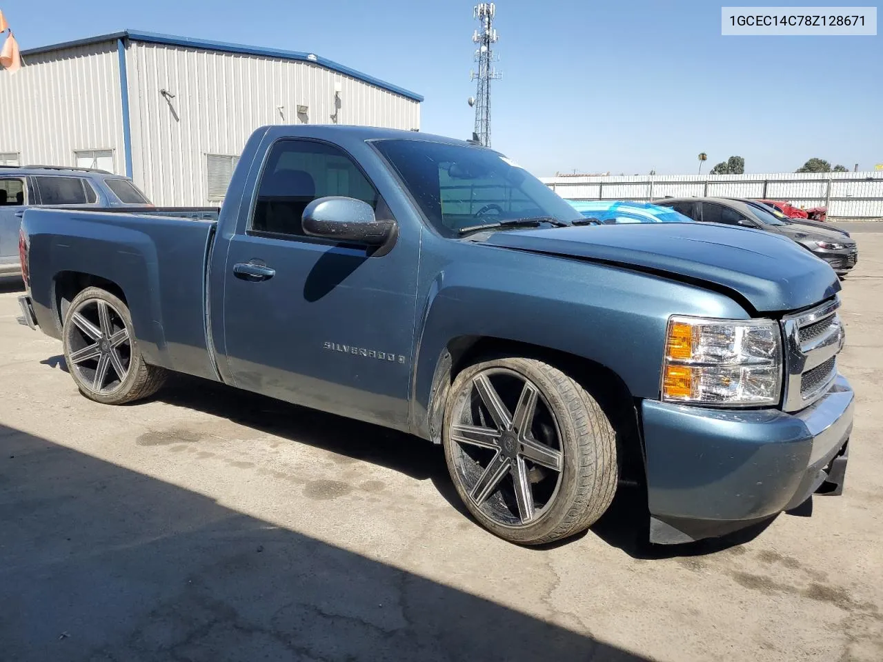 2008 Chevrolet Silverado C1500 VIN: 1GCEC14C78Z128671 Lot: 71069974